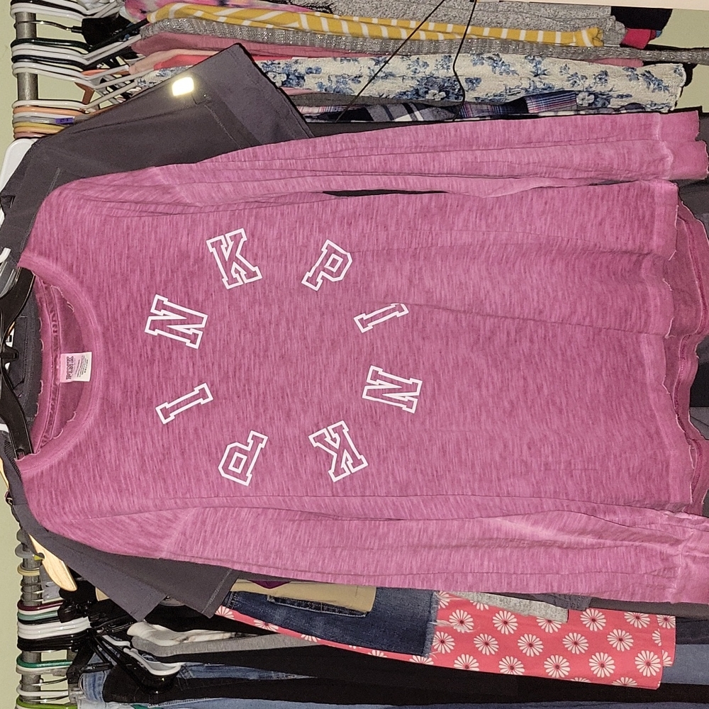 Pink Long Sleeve Shirt
